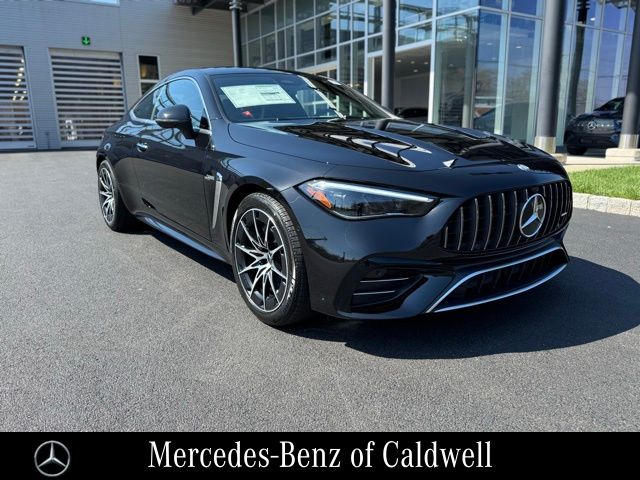 Obsidian Black Metallic 2026 Mercedes-Benz CLE AMG CLE 53 4MATIC Coupe All-Wheel Drive 9-Speed Automatic