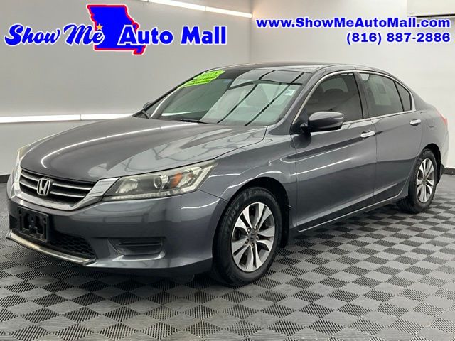 Silver 2015 Honda Accord LX Sedan Front-Wheel Drive Continuously Variable Transmission