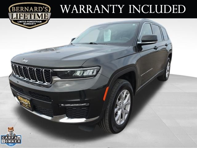 Rocky Mountain Pearlcoat 2022 Jeep Grand Cherokee L Limited 4WD SUV / Crossover Four-Wheel Drive 8-Speed Automatic