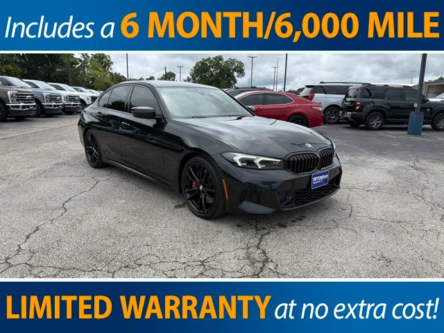 Black Sapphire Metallic 2024 BMW 3 Series Sedan Rear-Wheel Drive 8-Speed Automatic