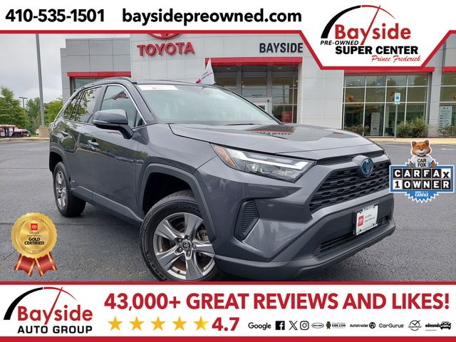 Magnetic Gray Metallic 2024 Toyota RAV4 Hybrid SUV / Crossover All-Wheel Drive Continuously Variable Transmission