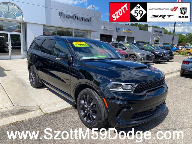 DB Black Crystal Clearcoat 2025 Dodge Durango SUV / Crossover All-Wheel Drive 8-Speed Automatic