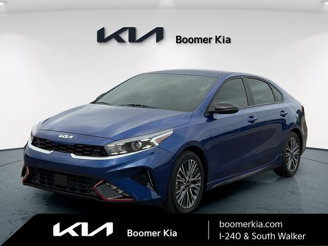 Deep Sea Blue 2024 Kia Forte GT-Line FWD Sedan Front-Wheel Drive Continuously Variable Transmission