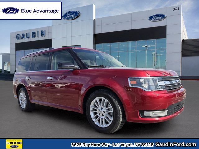 Ruby Red Metallic 2019 Ford Flex SEL FWD SUV / Crossover Front-Wheel Drive 6-Speed Automatic