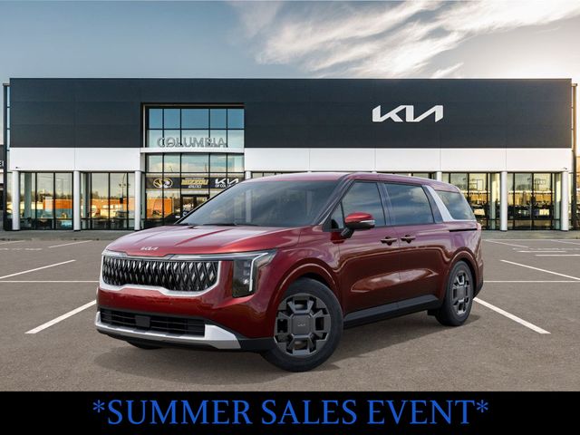 Flare Red 2026 Kia Carnival Hybrid Minivan Front-Wheel Drive 6-Speed Automatic