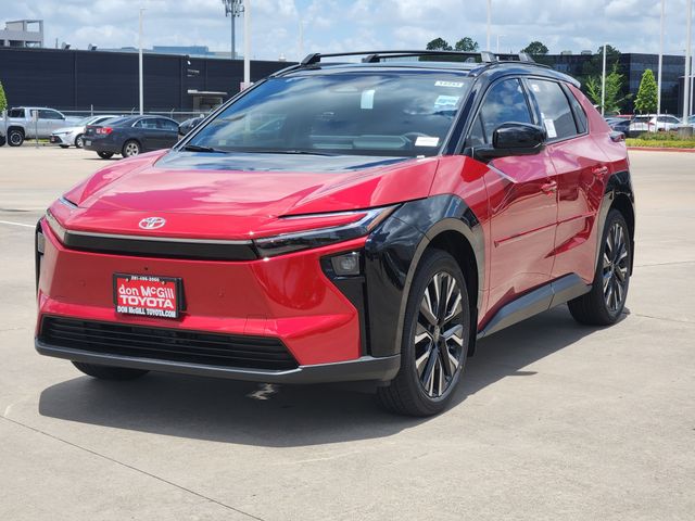 2026 Toyota bZ Limited Red at Classic Toyota Galveston