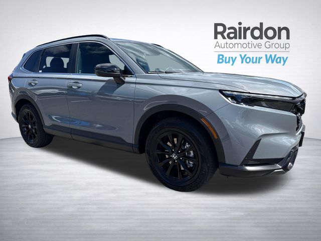 Urban Gray Pearl 2024 Honda CR-V Hybrid SUV / Crossover All-Wheel Drive Continuously Variable Transmission