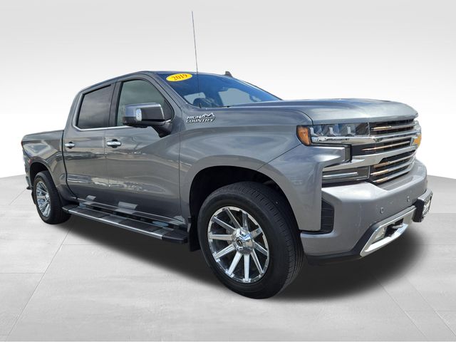 Gray (Satin Steel Metallic) 2019 Chevrolet Silverado 1500 Pickup Truck Four-Wheel Drive Automatic