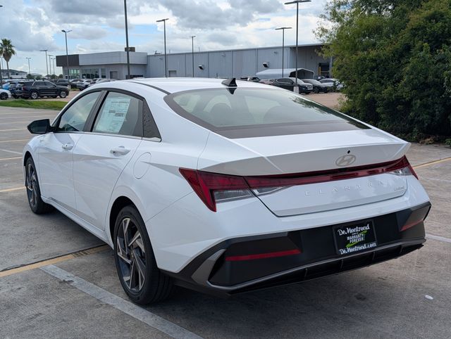 2026 Hyundai Elantra Limited White at DeMontrond Gulf Freeway