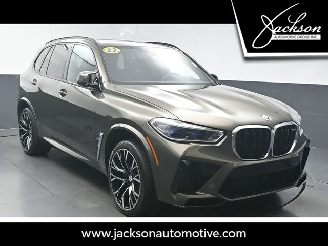 Manhattan Green Metallic 2023 BMW X5 M AWD SUV / Crossover All-Wheel Drive 8-Speed Automatic