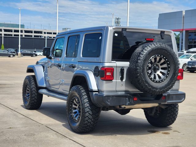 2018 Jeep Wrangler Unlimited Sahara Silver at Autostrade