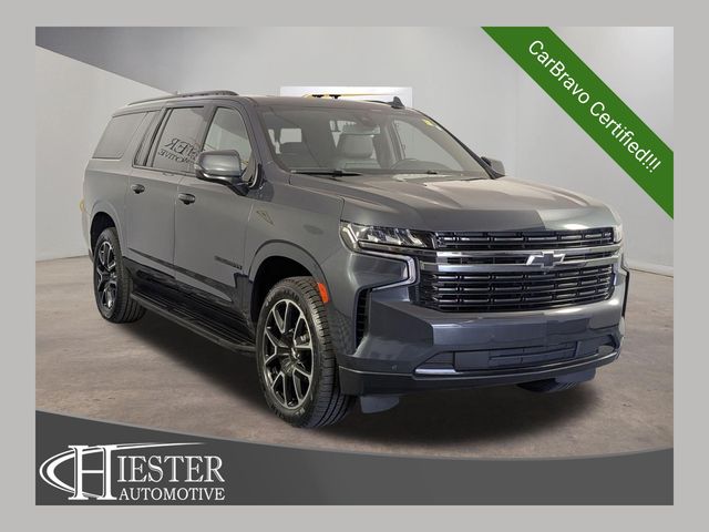 Evergreen Gray Metallic 2022 Chevrolet Suburban SUV / Crossover Four-Wheel Drive