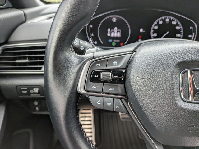 2022 Honda Accord Sport White at Bravo Nissan