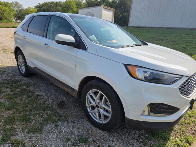 Oxford White 2023 Ford Edge SUV / Crossover All-Wheel Drive 8-Speed Automatic