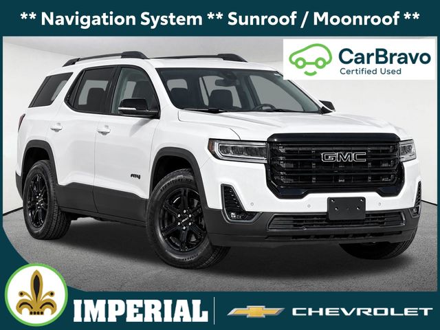 Summit White 2022 GMC Acadia SUV / Crossover Four-Wheel Drive 9-Speed Automatic