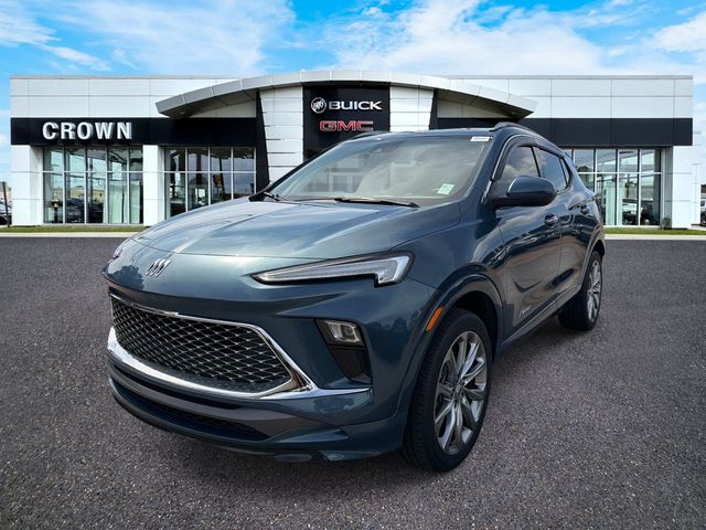Ocean Blue Metallic 2024 Buick Encore GX SUV / Crossover All-Wheel Drive 9-Speed Automatic