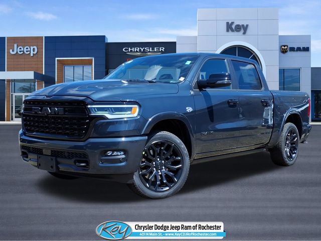 Forged Blue Metallic 2026 RAM 1500 Pickup Truck Four-Wheel Drive 8-Speed Automatic