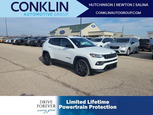 Bright White Clearcoat 2026 Jeep Compass SUV / Crossover Four-Wheel Drive 8-Speed Automatic