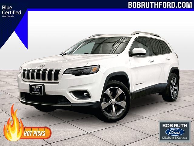2020 Jeep Cherokee Limited White at Subaru and VW of Moon Township