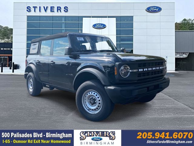 Shadow Black 2025 Ford Bronco SUV / Crossover Four-Wheel Drive Automatic
