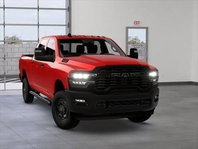 Flame Red Clearcoat 2026 RAM 2500 Tradesman Crew Cab 4WD Pickup Truck Four-Wheel Drive 8-Speed Automatic