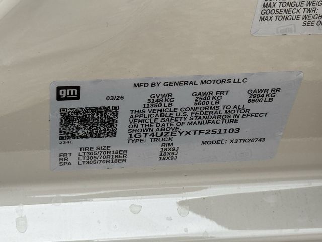 2026 GMC Sierra 2500HD AT4X Beige at Wharton Chevrolet GMC