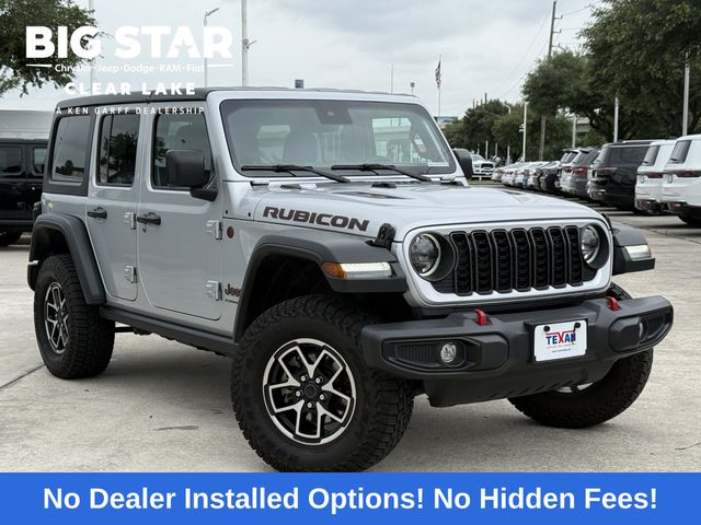 2024 Jeep Wrangler Rubicon Silver at DeMontrond Auto Country