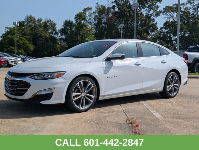 Summit White 2024 Chevrolet Malibu Sedan Front-Wheel Drive Continuously Variable Transmission