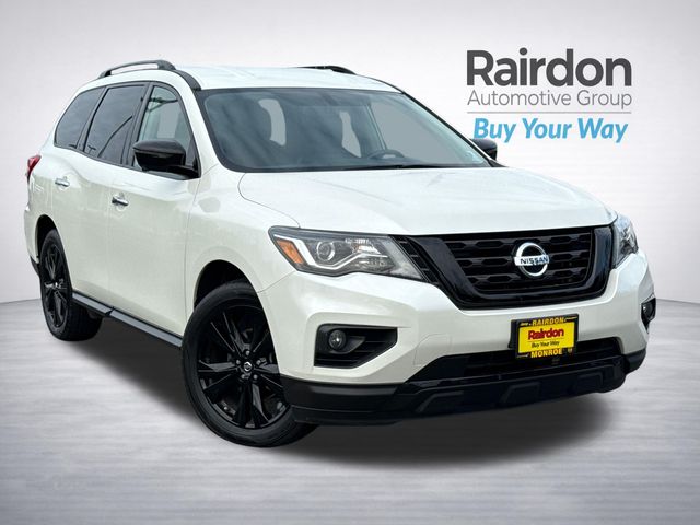 Pearl White 2018 Nissan Pathfinder SL 4WD SUV / Crossover Four-Wheel Drive Continuously Variable Transmission