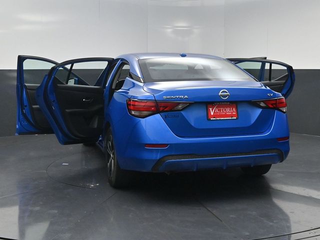 2023 Nissan Sentra SV Blue at DeMontrond Mazda
