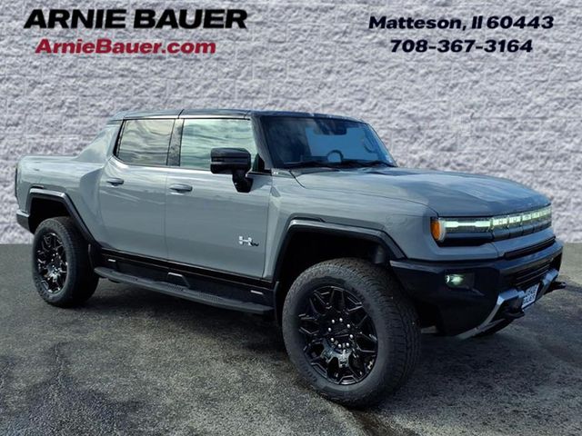 Meteorite Metallic (Gray) 2026 GMC Hummer EV Pickup 2X Crew Cab AWD Pickup Truck All-Wheel Drive 1-Speed Automatic