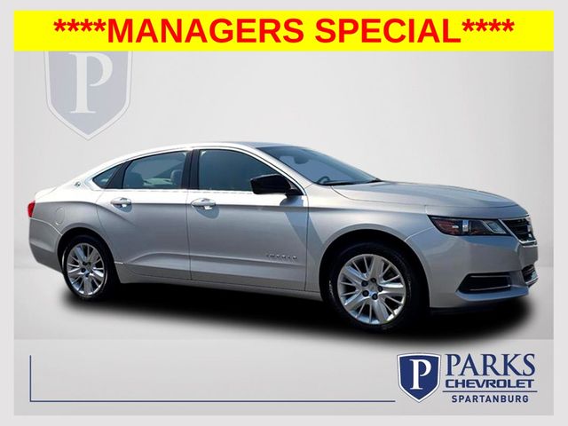 Silver Ice Metallic 2017 Chevrolet Impala Sedan Front-Wheel Drive 6-Speed Automatic