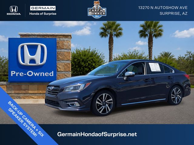 Dark Blue Pearl 2018 Subaru Legacy 2.5i Sport AWD Sedan All-Wheel Drive Continuously Variable Transmission
