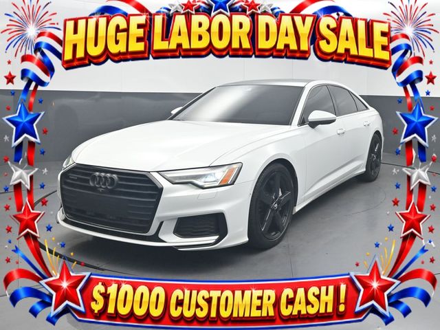 Glacier White 2020 Audi A6 Sedan All-Wheel Drive 7-Speed Automatic