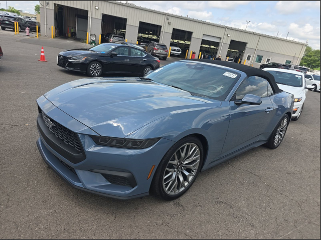 Vapor Blue 2026 Ford Mustang Convertible Rear-Wheel Drive Automatic