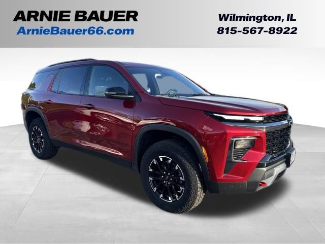 Radiant Red Tintcoat 2025 Chevrolet Traverse Z71 AWD SUV / Crossover Four-Wheel Drive 8-Speed Automatic