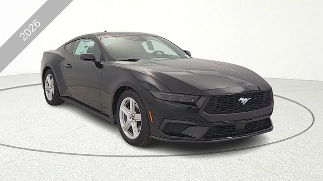 Shadow Black 2026 Ford Mustang Coupe Rear-Wheel Drive Automatic