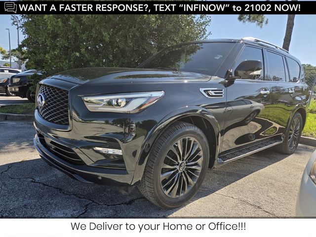 Mineral 2021 INFINITI QX80 SUV / Crossover Rear-Wheel Drive 7-Speed Automatic