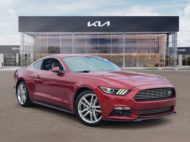 Ruby Red Metallic 2017 Ford Mustang Coupe Rear-Wheel Drive 6-Speed Automatic