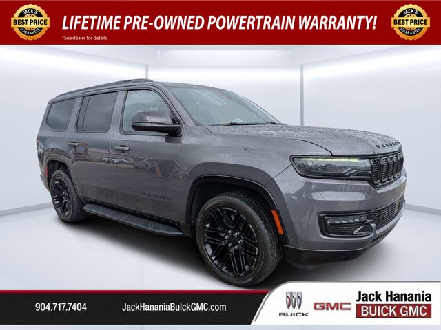 Baltic Gray Metallic Clearcoat 2023 Jeep Wagoneer Series II RWD SUV / Crossover 4X2 8-Speed Automatic