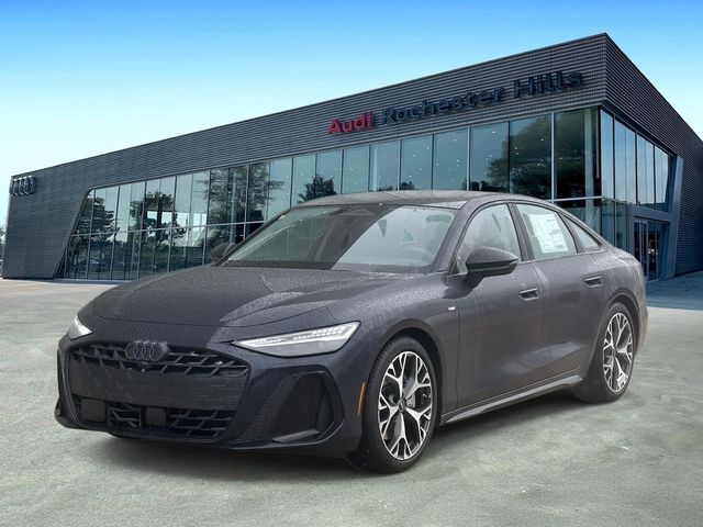 Blue 2026 Audi A6 Sedan 7-Speed Automatic