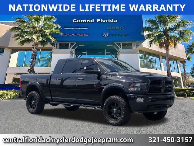 Brilliant Black Crystal Pearlcoat 2016 RAM 2500 Big Horn Mega Cab 4WD Pickup Truck Four-Wheel Drive 6-Speed Automatic