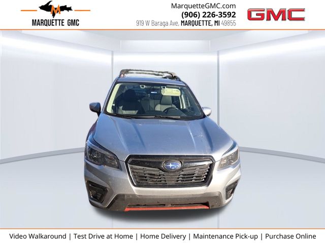 Ice Silver Metallic 2021 Subaru Forester SUV / Crossover All-Wheel Drive Continuously Variable Transmission