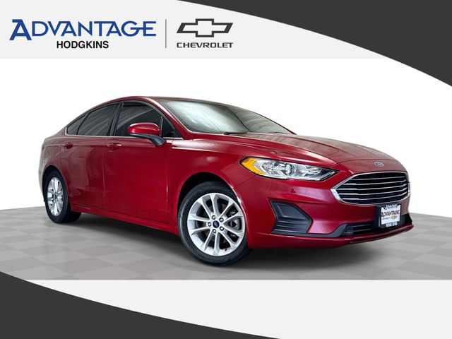 Red Metallic 2020 Ford Fusion SE FWD Sedan Front-Wheel Drive Automatic