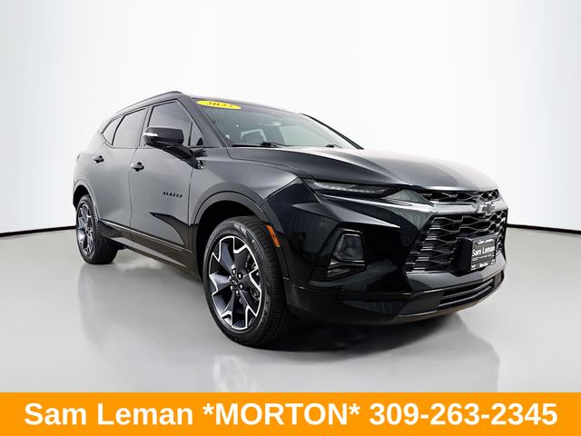 Black 2022 Chevrolet Blazer SUV / Crossover Front-Wheel Drive 9-Speed Automatic Overdrive