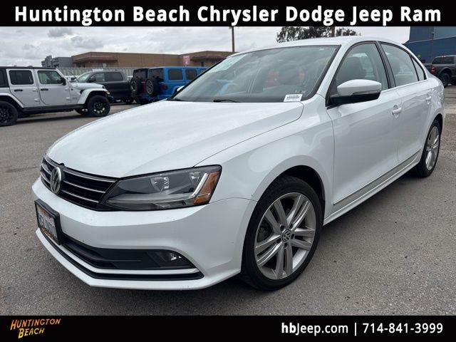 Pure White 2017 Volkswagen Jetta 1.8T SEL FWD Sedan Front-Wheel Drive 6-Speed Automatic