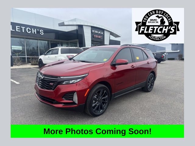 Radiant Red Tintcoat 2024 Chevrolet Equinox RS with 1RS AWD SUV / Crossover Four-Wheel Drive 6-Speed Automatic Overdrive
