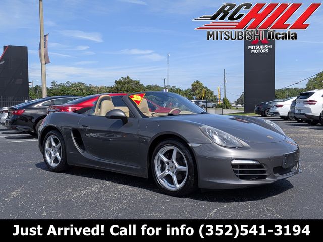 Agate Gray Metallic 2013 Porsche Boxster Base Convertible Rear-Wheel Drive 7-Speed Automatic