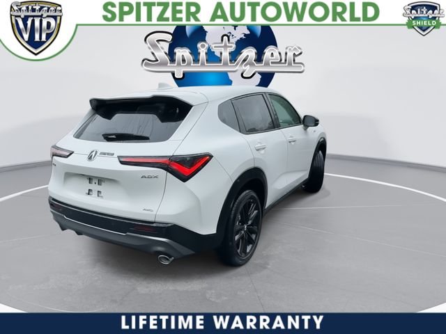 2026 Acura ADX A-Spec Advance Package White at Spitzer Acura