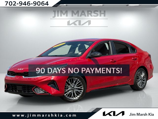 Currant Red 2024 Kia Forte Sedan Front-Wheel Drive Continuously Variable Transmission